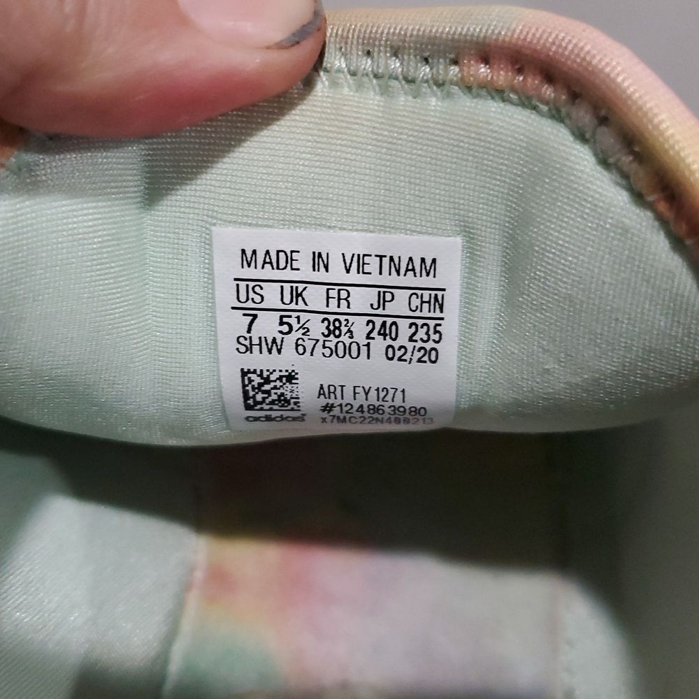 Adidas NMD In Multicolor Tie Dye Suze Mens 7 Or Womens 8.5 - Picture 15 of 15
